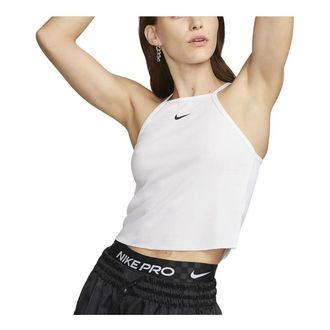 Nike (WMNS) Nike Sportswear Essentials Ribbed Tank White DV7961-100