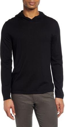 Vince Wool & Cashmere Pullover Hoodie in Black at Nordstrom Rack, Size Small