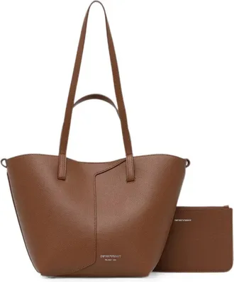 Emporio Armani Handbag Brown Shopping Bag