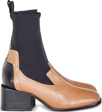 Gloria Coelho Stivali in pelle - Marrone