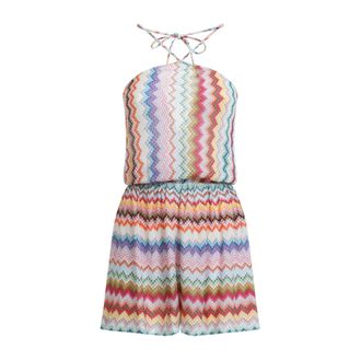 Missoni Playsuits, female, Multicolor, 2XS, Viscose Short Jumpsuit