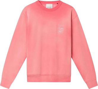 Isabel Marant Mikoy Sweatshirt - Heren - Sweatshirts - Roze - S - Katoen - Hoodies & sweatvesten