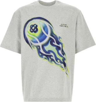 Casablanca Camiseta Estampada Collage DIcones - Tops - Hombre - Gris - L
