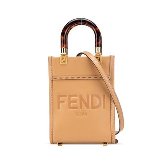 Fendi Pre-owned Fendi Mini Leather Sunshine Shopper Tote Ladies 8BS051 ABVL 219 4927