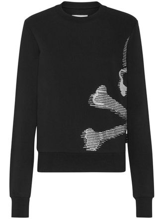 Philipp Plein Felpa Skull&Bones - Nero