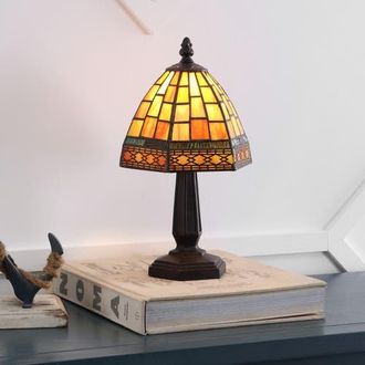 Jonathan Y Designs Carter LED Table Lamp in Brown at Nordstrom