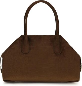 Themoir&egrave; Borsa Shopping Media Talia Trank - - Bags - Donna - Marrone - ONE SIZE