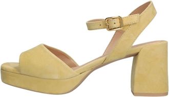 Unisa Dames, Schoenen, Geel, Maat: 40 EU Leer