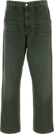 Carhartt Work in Progress Jeans, Heren, Groen, W34, Katoen, Single Knee Pant