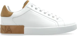 Dolce & Gabbana Schoenen, Heren, Wit, 43 1/2 EU, Leer, Sport schoenen Portofino Light