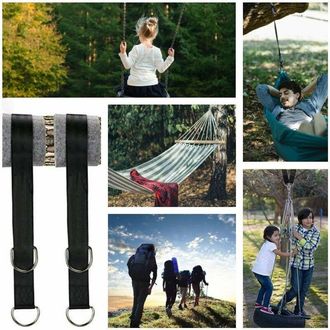 OEM Cinghie Per Amaca, Attacco Per Amaca Con Altalena Da Albero, Cinghia Per Amaca Estremamente Resistente Con Anello A D E Altalena, Cinghie Per Amaca Ma
