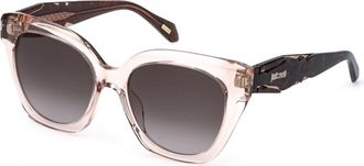 Just Cavalli SJC172 0T82 Womens Sunglasses Pink Size 55