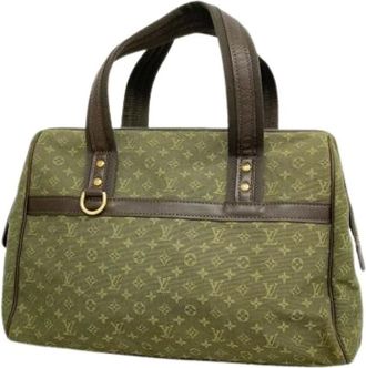 Louis Vuitton Pre-owned Handbags, female, Green, Size: ONE SIZE Pre-owned Vintage Handbag
