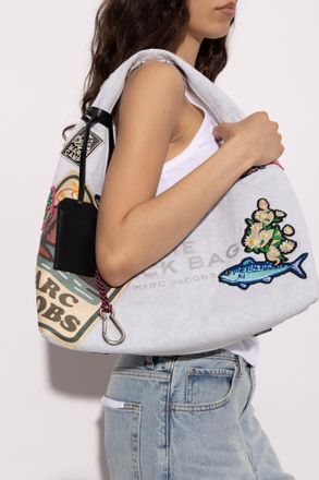 Marc Jacobs Bag With Patches, Womens, Light Blue