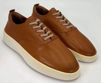 Wolf & Shepherd Cruise Womens Honey Leather Lace-Up Shoes HAWK356