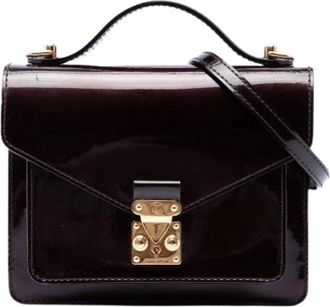 Louis Vuitton Pre-owned Monceau - Dames - Vintage Handtas - Paars - ONE Size - Vintage