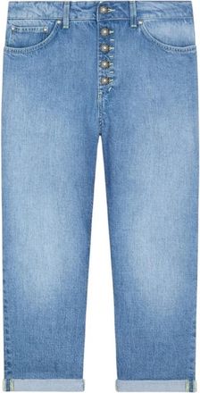 Dondup Koons Denim Broek - Dames - Slim Fit Jeans - Blauw - W25 - Denim - Jeans