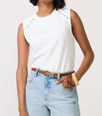 Nation Ltd Davina Tank Top In White