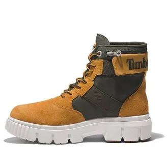 Timberland Greyfield 6 Inch Waterproof Fold-Down Boots Wheat Suede A2KVY231