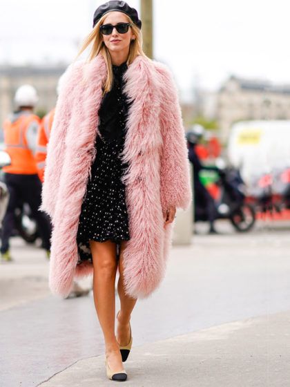 Una pelliccia fluffy come quella di Chiara è tutto ciò che desideriamo proprio ora