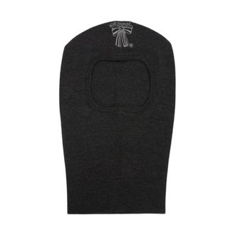 Acne Studios Wool logo balaclava - unisex - Acne Studios - Accessories - Gray - ONE SIZE - Accessories