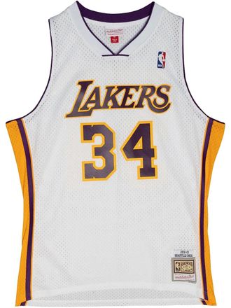 Mitchell & Ness NBA Alternate Lakers 2002 Shaquille ONeal jersey - men - Polyester - L - White