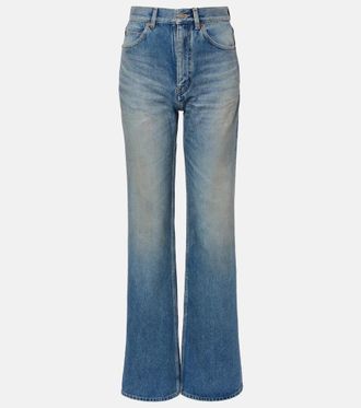 Saint Laurent 70s high-rise wide-leg jeans
