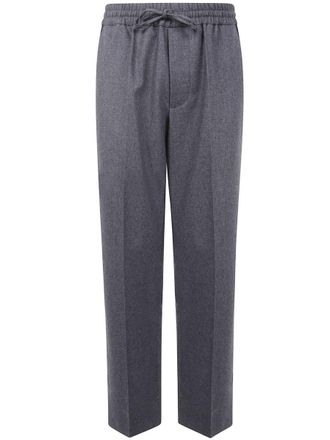Drôle de Monsieur Le Pantalon Élastiqué Flanelle Trousers