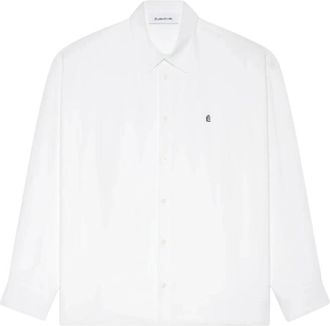 &Eacute;tudes Studio Oversized Tencel Shirt - Heren - Zakelijke Overhemden - Wit - L - Overhemden