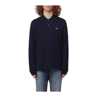 Lacoste Polo Shirts, male, Blue, 3XL, L1212 Long Sleeve Polo Shirt