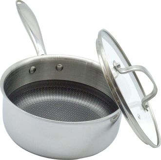 Better Chef 2Qt Tri-Ply Stainless Steel Sauce Pan