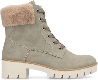Rieker Winter Groene Snowboot Laars - Dames - Winterlaarzen - Groen - 36 EU - Schoenen
