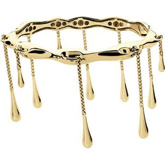 Lucy Quartermaine Drop Bangle in Gold Vermeil at Nordstrom