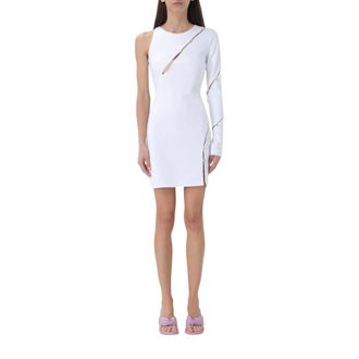 Chiara Ferragni Stylish Off-Shoulder Midi Dress