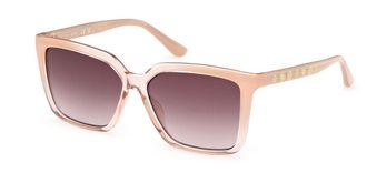 Guess GU00099 25F Womens Sunglasses Brown Size 55