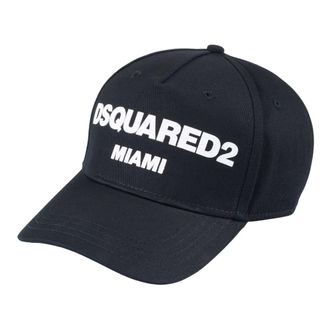 Dsquared2 Classic Cap - Heren - Accessoires - Zwart - Maat: ONE Size