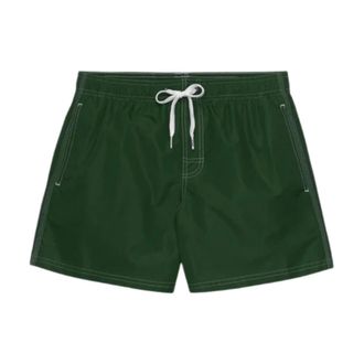 Sundek Beachwear, male, Green, Size: 2XL Light Poly Swimshorts