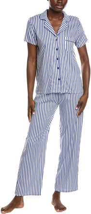 Splendid 2Pc Woven Notch Pajama Pant Set