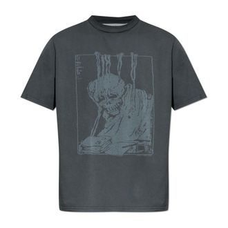 Our Legacy T-Shirts, male, Gray, Size: XL Box T-Shirt