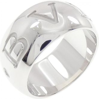 Bulgari White Gold White Gold (18K) Band Ring (Pre-Owned)