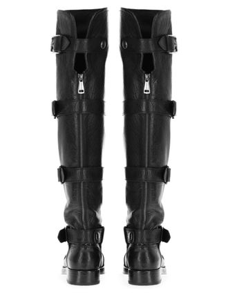 Dolce & Gabbana Leather Boots - Black
