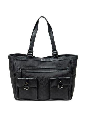 Gucci Borsa tote Abbey GG - Nero