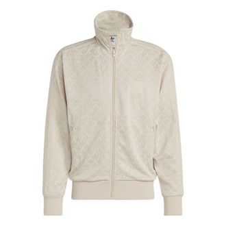 adidas Graphic Monogram Track Jacket Asia Sizing Sand Strata HZ4154