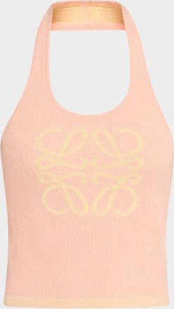 Loewe Anagram Rib Halter Top