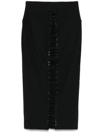 Maison Close Nuit Infinie kokerrok - Zwart