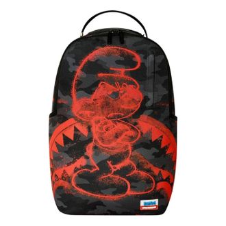 Sprayground x Smurf Attitude Backpack Black Red G6921-64