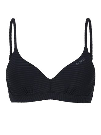 Protest Bade-Shirt PROTEST Bikini top MIXCAMEO BCD-cup, Damen, Gr. XXL, Cup C, schwarz (true schwarz), Obermaterial: 83% Polyamid PA. 17% Elasthan EL., Bikini