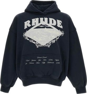 Rhude Uomo, Felpe, Nero, L, new