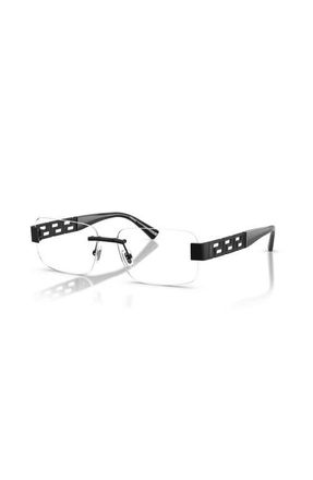 Versace 56mm Rectangle optical glasses in Black at Nordstrom