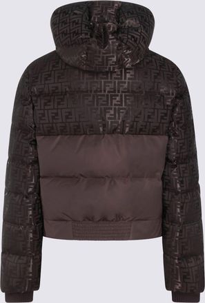 Fendi Brown Down Jacket
